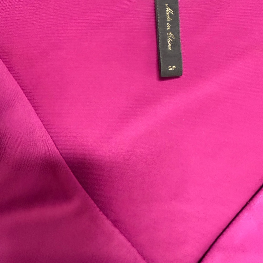 BCBG MaxAzria Colorblock Wrap Dress Jersey Knit Size Small - Picture 3 of 5